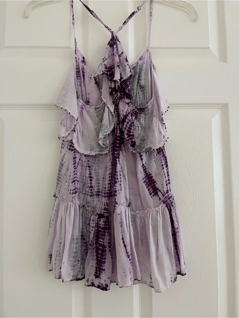 Free People Purple Tie-Dye Sundress - Picture 1 of 3